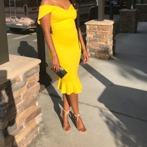 Yellow dress